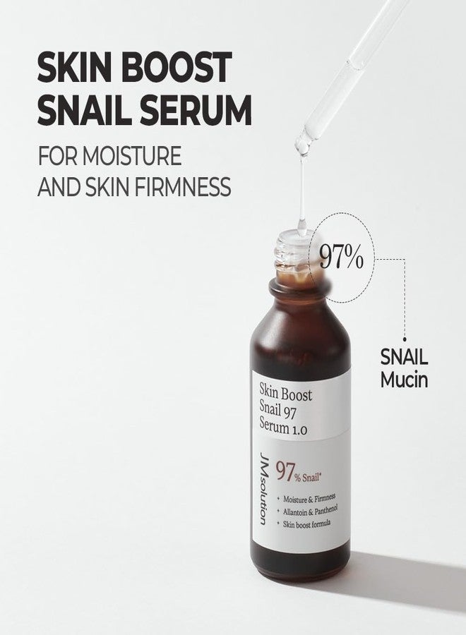 JMsolution Skin Boost Snail 97% Serum for moisture and firmness - Image 2